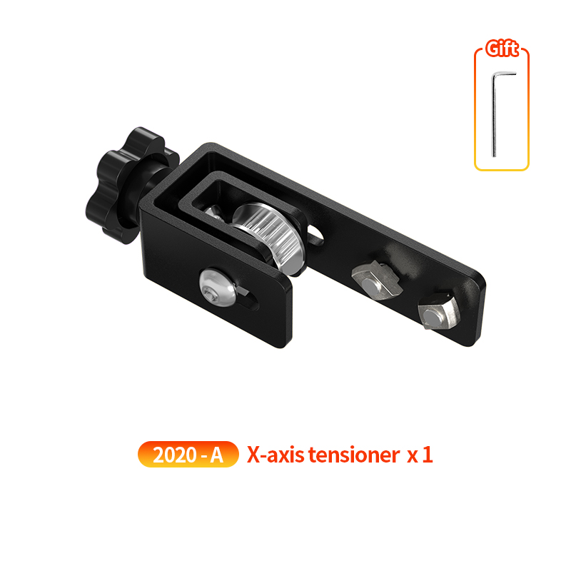 3D Printer Parts Y/X Axis Motor Mount Bracket And GT2 6mm with 2GT Tensioner For CR-10 Ender-3 DIY 3D Printer: SKU4