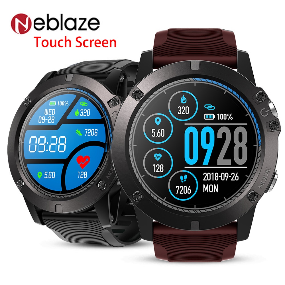 TOUCH SCREEN Smart Herren Digital Uhr Bluetooth Wasserdichte Stoppuhr Armbanduhr Sport Smartwatch Fitness Track Wetter Monitor
