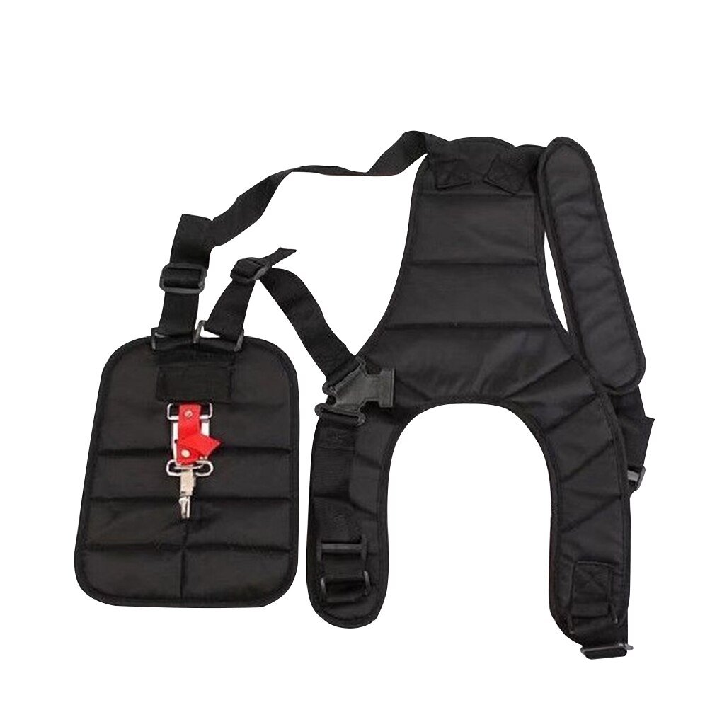 Strimmer Double Breasted Schouder Harness Strap Voor Bosmaaier Accessoires Verstelbare Dubbele Schouderriem Tuingereedschap