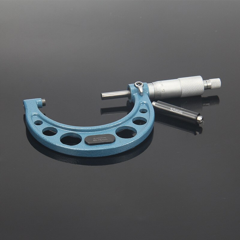 Outil de mesure micromètre à vis, outil de mesure, diamètre extérieur, tige de référence 0-75mm 0-100mm, 3 pièces, 4 pièces