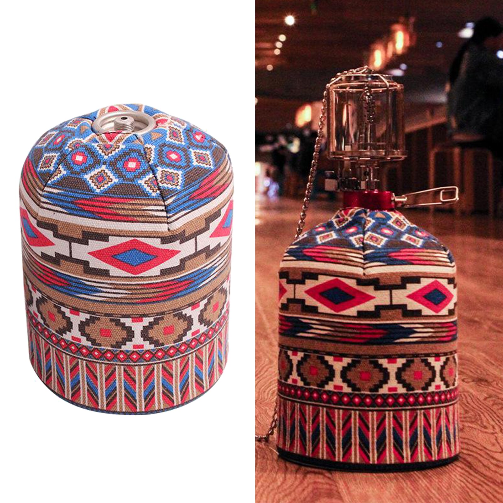 Durable Outdoor Fuel Cylinder Cover Storage Bag Camping Hiking 450g Gas CanisterProtection Protective Stylish Storage Pouch