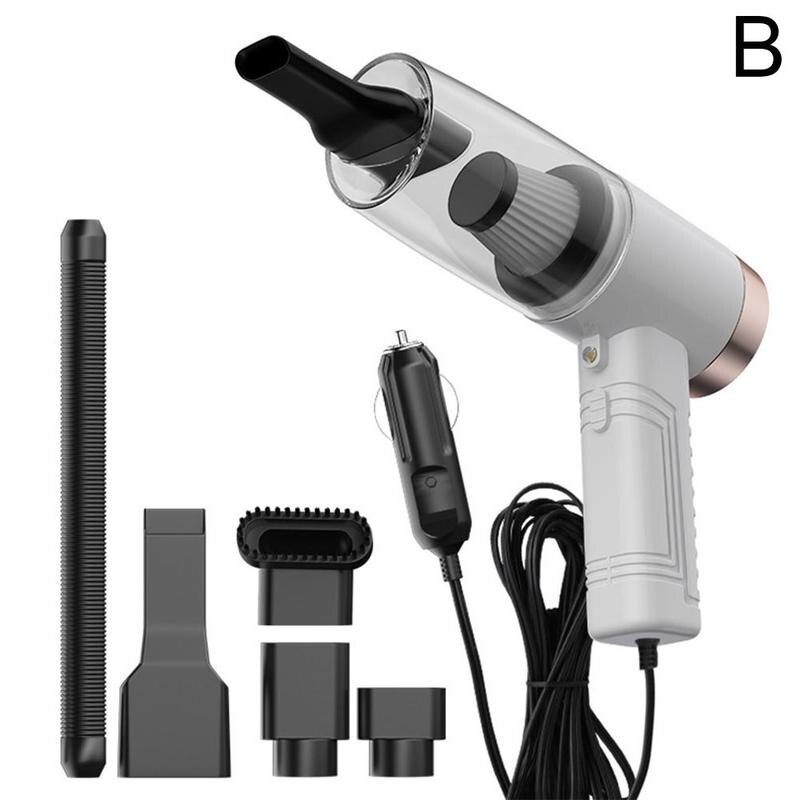 Car high suction vacuum cleaner, wet and dry car small wireless vacuum cleaner with aromatherapy, Car Electronics: B