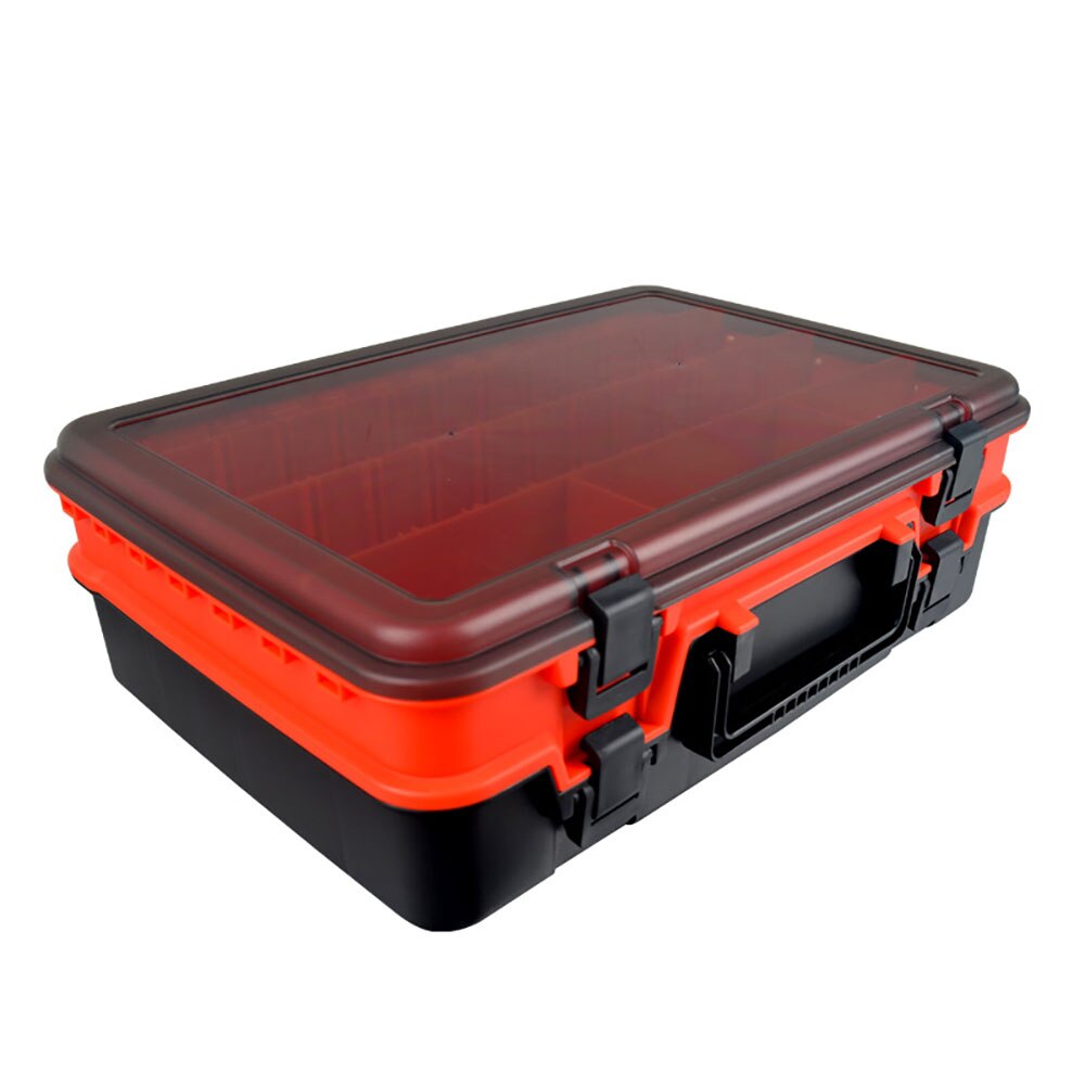 Large-Capacity Double-Layer Fishing Tackle Box Multifunctional Carp Fishing Accessory Storage Box Portable Fishing Bait Box: 5