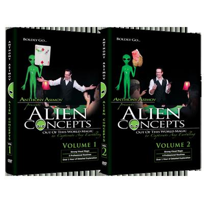 Alien Concepten door Anthony Asimov VOL1-2-magic trucs