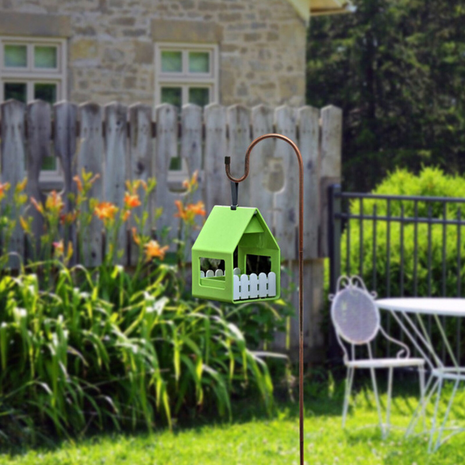 Shepherd Hook Thick Heavy Duty Rust Resistant Steel Hanging Hook