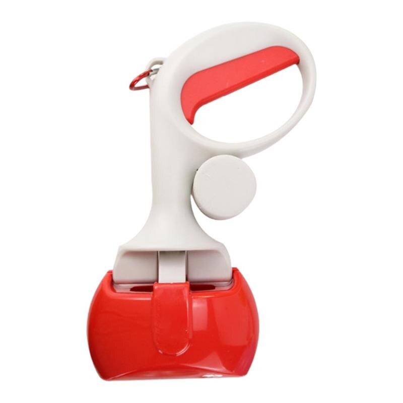 Pet Dog Poop Scooper Rounded Handle Portable Poop Remove Clamp Cat Waste Feces Pooper Picker Cleaner Puppy Dog Poop Pickup Clip