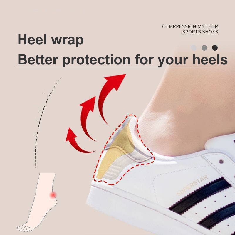 1 paar Schuh Pads Anti Tragen Ferse Einlegesohlen Patch Unisex Kissen Pads Fußpflege Schutz Klebstoff Zurück Aufkleber Schuhe Einfügen einlegesohle