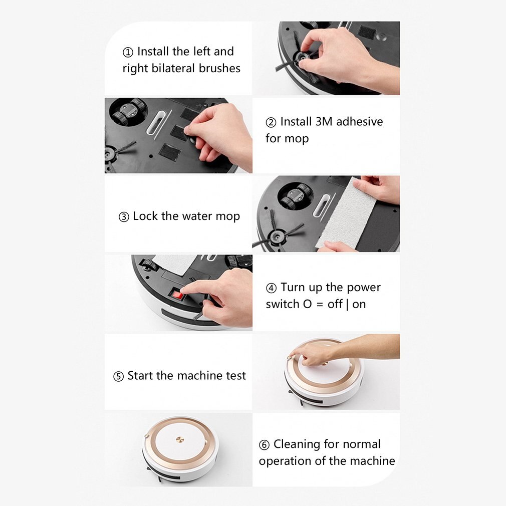 Automatic Sweeping Robot Lazy App Home Appliance Cleaning Machine Vacuum Cleaner App Control Easy For Hard Floor And Carpet