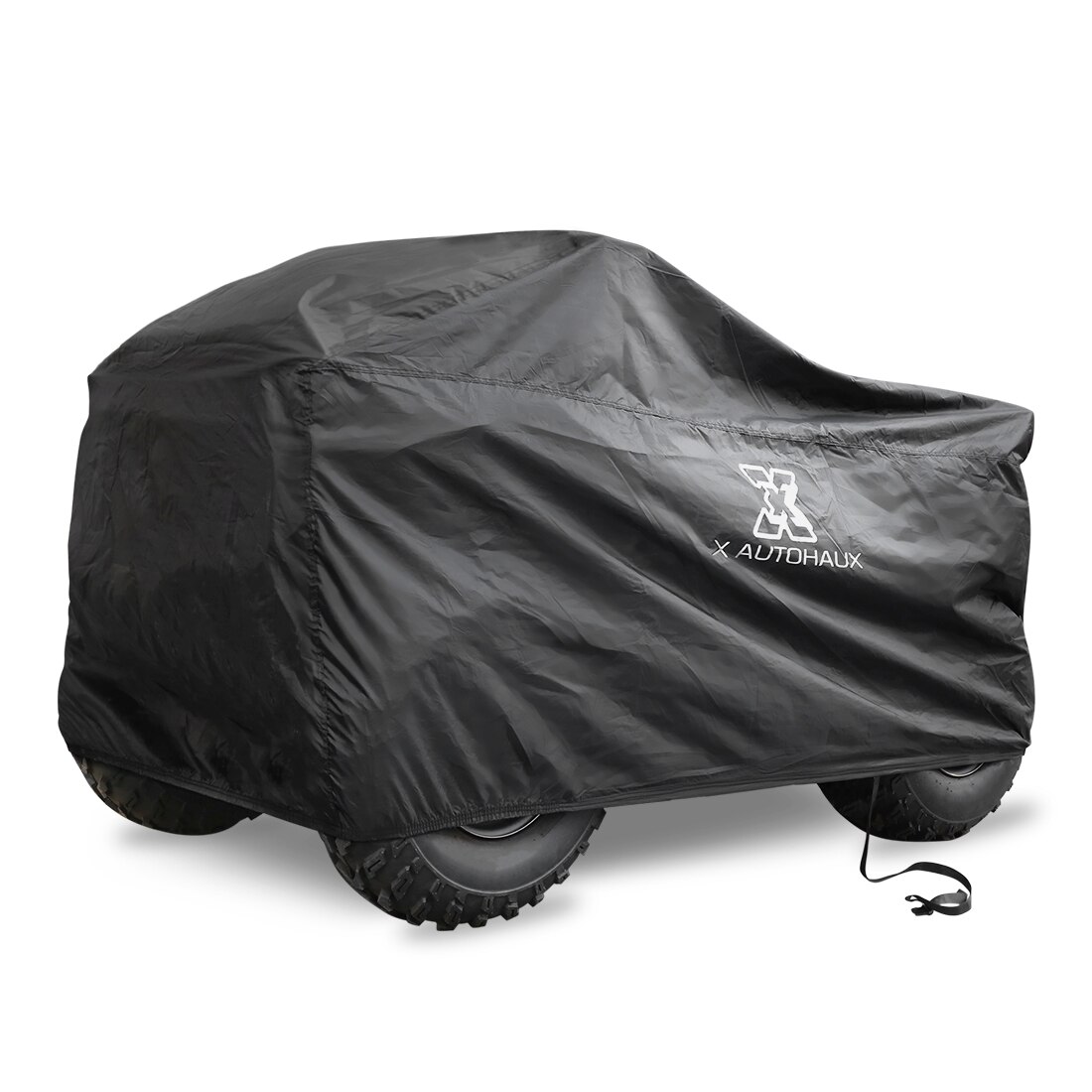 X Autohaux 3 Style Quad ATV Cover Waterproof Snowproof Beach Protector with Reflective Strips Universal Quad Bike ATV Cover: M-145x85x98cm / Black