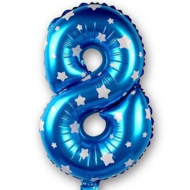 32 Inch Big Foil Birthday Balloons Air Helium Number Balloon Figures Happy Birthday Party Decorations Kid Baloons Birthday