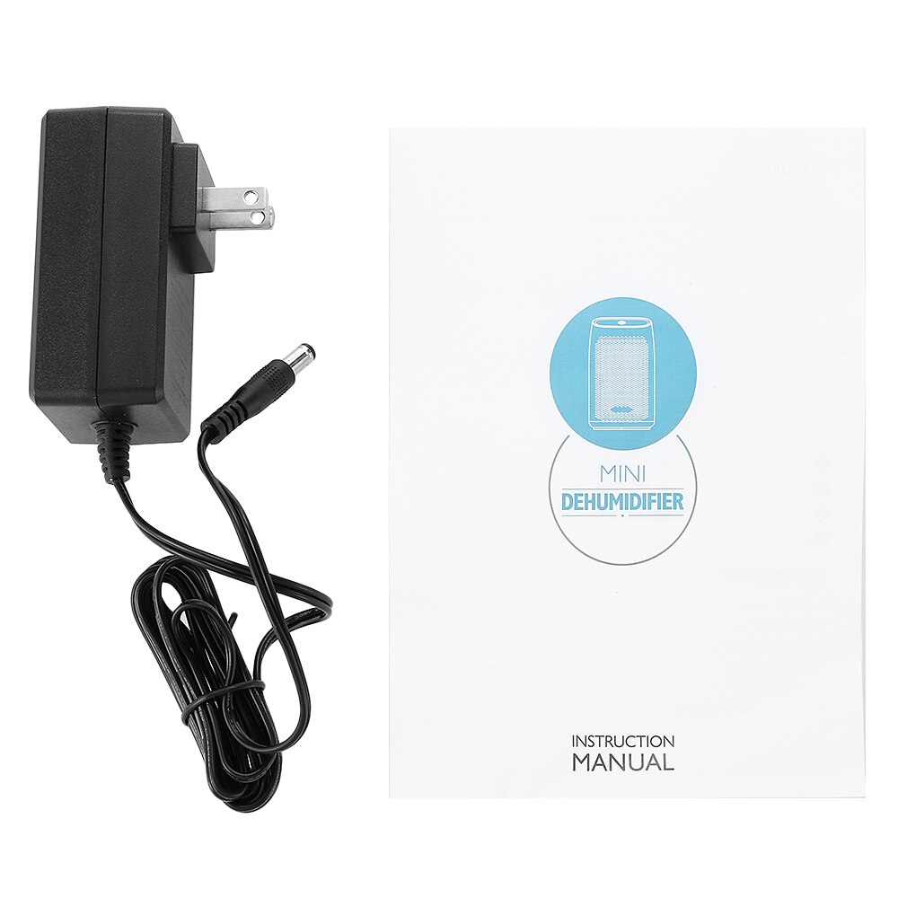 T8 Electric Mini Dehumidifier Air Dryer Moisture Absorber with 700ML Water Tank Electric Cooling Dryer for Home US PLUG