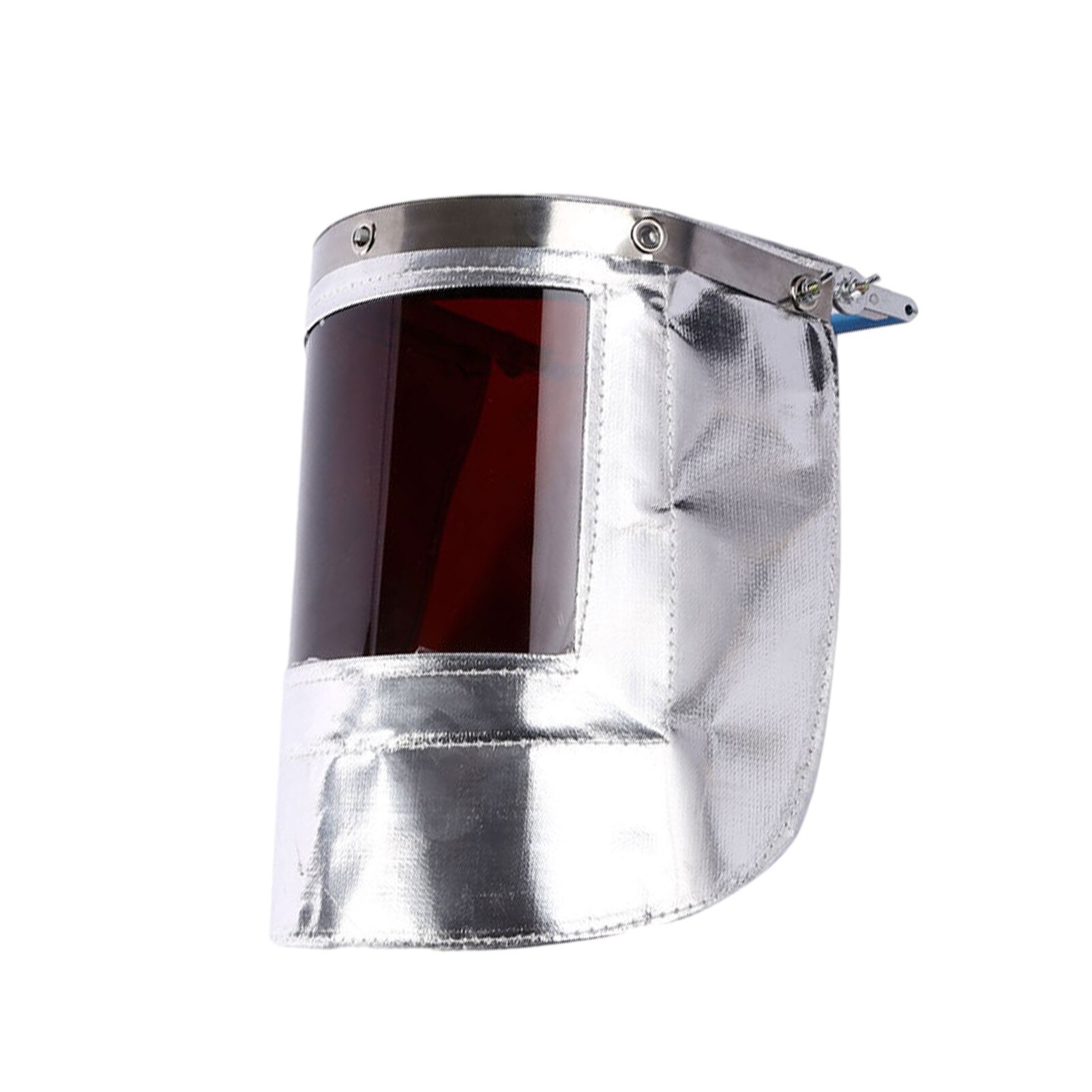 Welding Hood Protective Headwear Industrial Smelting Metallurgy Fireproof Aluminum Foil Welding Face Shield Cooking Shield: Brown