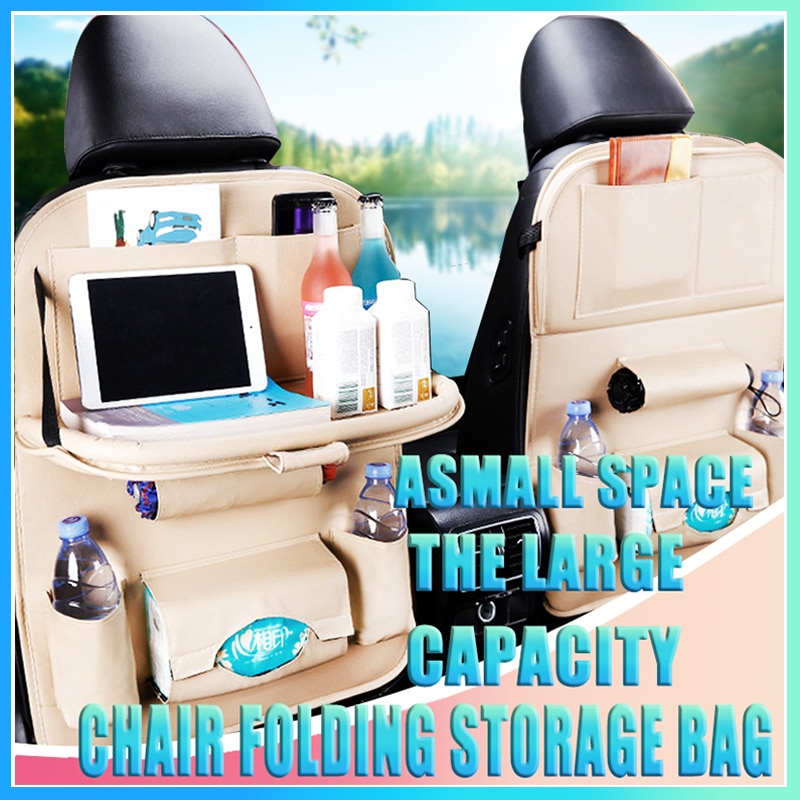 car Bag car organizer bag car seat storag seat back organizer foldable bag tray travel storage car organizer storag bag