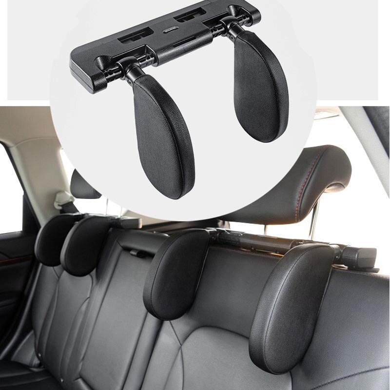 Car sleep headrest neck pillow accessories for Porsche Cayenne Macan Macan S Panamera Cayman Carrera Porsche911 918 Boxster