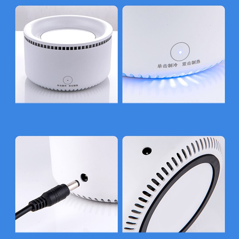 Smart Contact Control Fridge Drink Cooler Cup 400Ml Quick freeze Drink Cooler Refrigerator Rapid Cooling US Plug