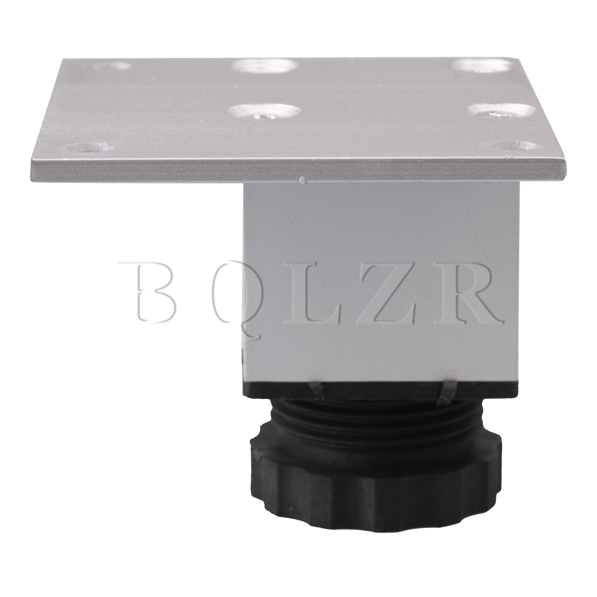 BQLZR 4PCS Aluminum Alloy Furniture Legs Adjustable Support Legs 5CM Length