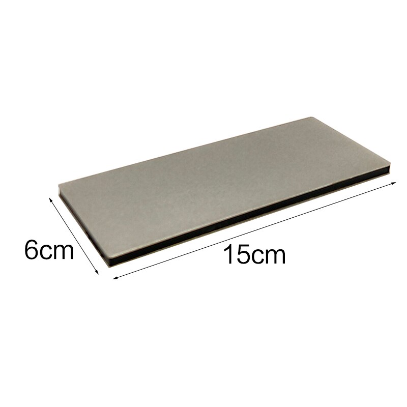 TAIDEA diamant double face 360 #600 # couteau aiguisé ener pierre coupante, utilisé pour les couteaux et la pierre tranchante, avec base antidérapante