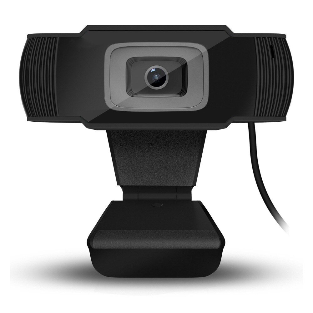 Webcam  hd 1080p webcam microfoon usb autofocus video micro webcam voor pc computer desktop xiaomi videoconferenties: Zwart