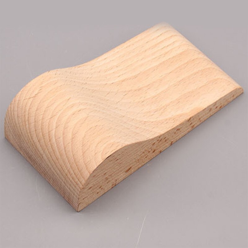 Handmade Leather Tools Strap Bending Tools Bending Molding Tools Elm Fine Waxed Polished Grinding Beech for Watch Belt