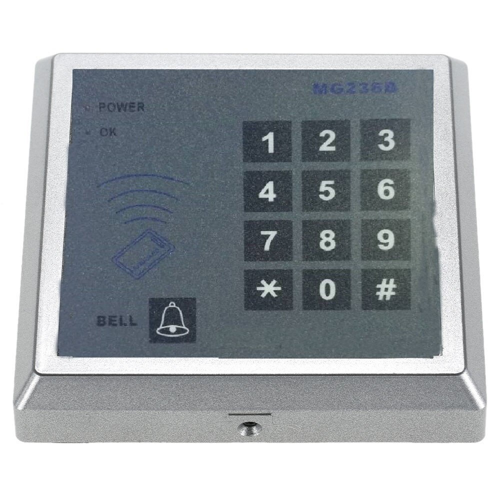 (1 set )Free For Home Security RFID Proximity Entry Door Lock Access Control System With 10pcs RFID Keys Key fob