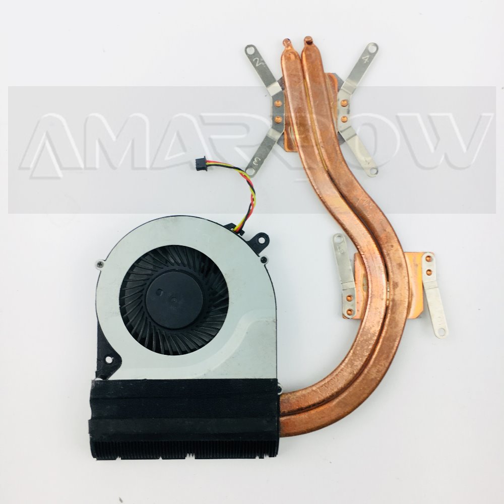 Original For TOSHIBA laptop heatsink cooling fan cpu cooler C850 C855 C870 C875 L850 L870 L870D CPU heatsink Fan H000037360: heatsink and fan