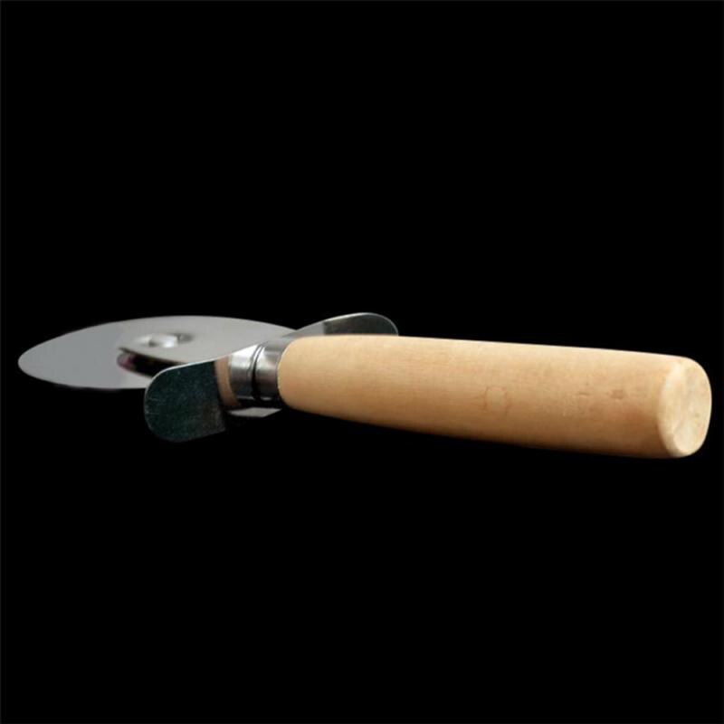 Runde Pizza Cutter Edelstahl Gebäck Pasta Teig küche Backen Werkzeuge