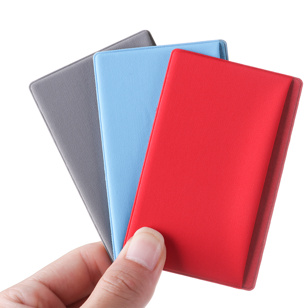 Elástico elástico adhesivo teléfono celular ID titular de la tarjeta de crédito mujeres hombres pegatina bolsillo cartera funda tarjetero para Teléfono Celular