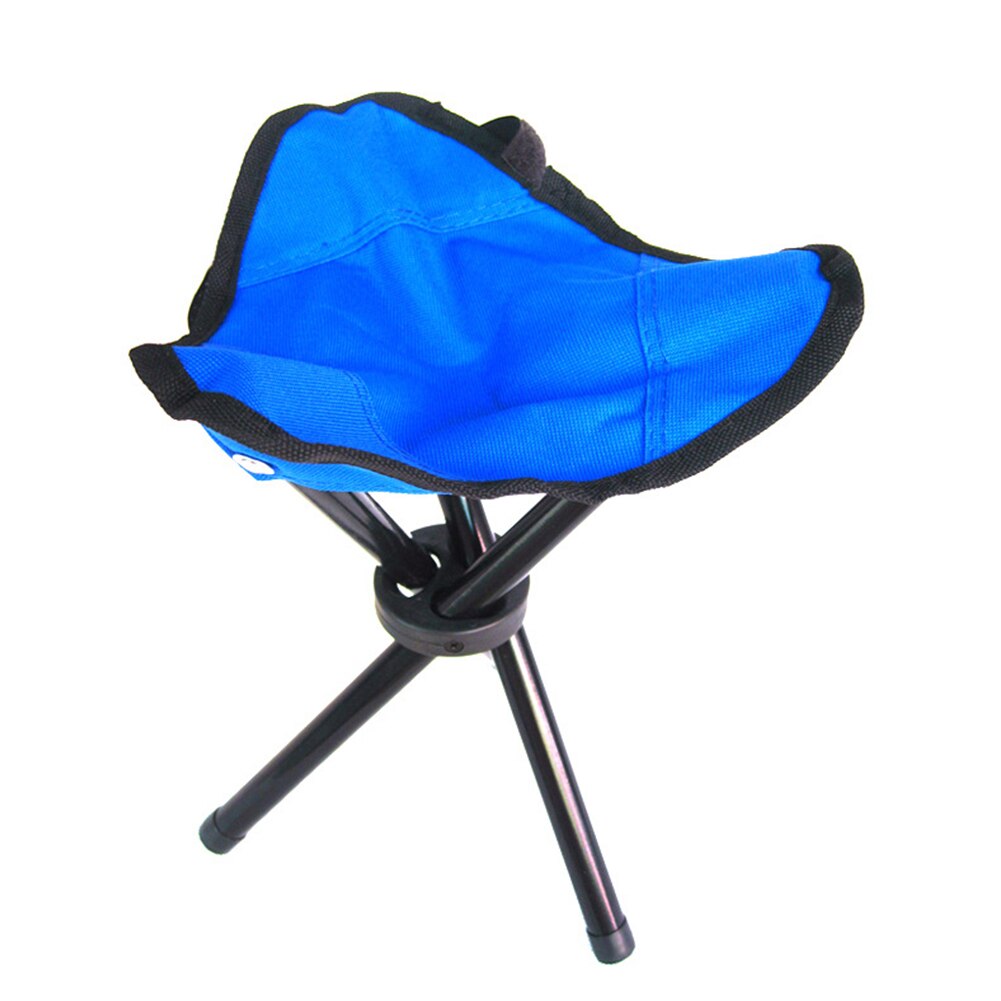 Portable Small three-legged stool folding chair beach chair fishing stool outdoor park bench / stool train For Outdoor Camping