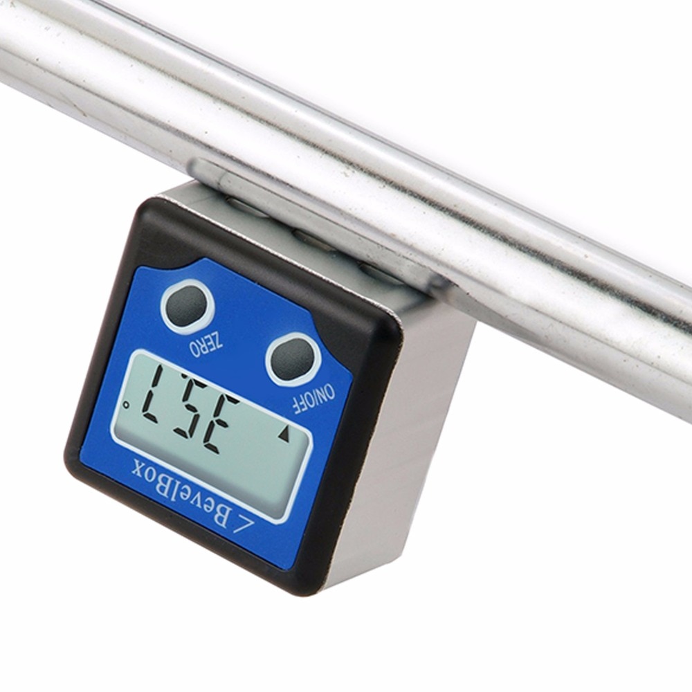 Digital Bevel Box Angle Finder Protractor with Magnetic Base Inclinometer Angle Measurement Tool