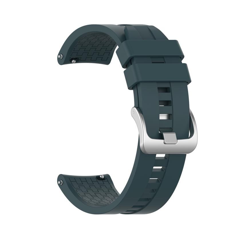 Uhr Smartwatch Armband Ersatz Zubehör Für Huawei Uhr GT 46mm Offizielle Silikon Strap Universal Display Breite 22MM: 5