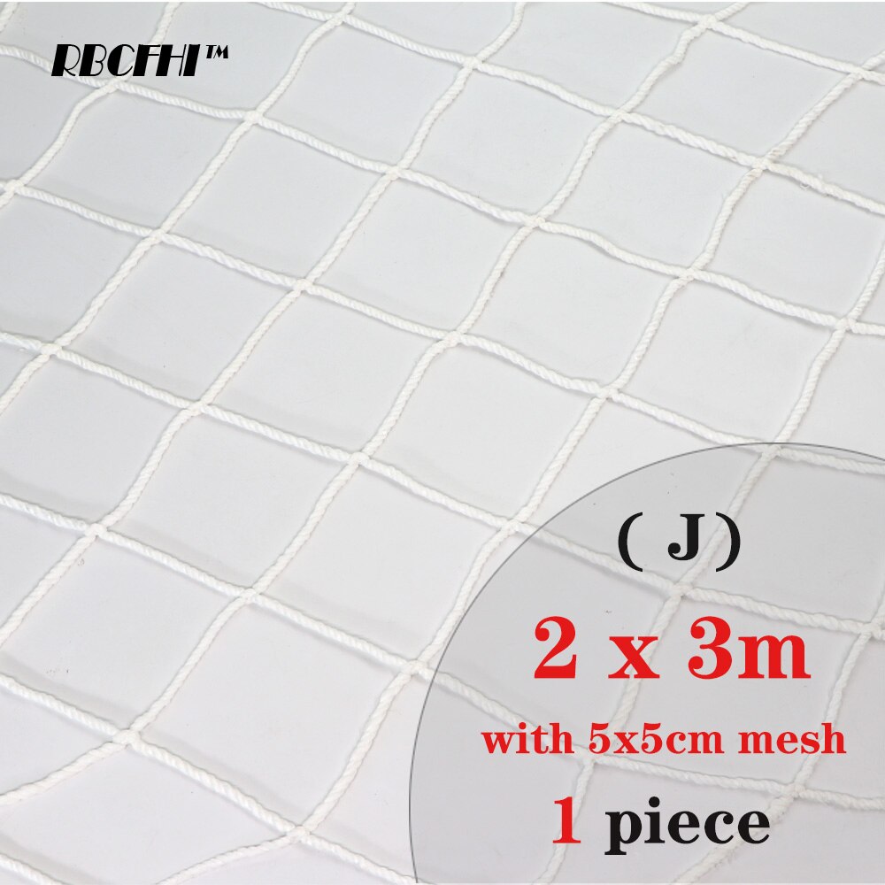 Rbcfhi trädgård växtskydd nät barn trappskydd nät balkong anti-fall nät anti-katt nät nylon nät klätternät: 2 x 4m ( mesh 5 x 5cm)