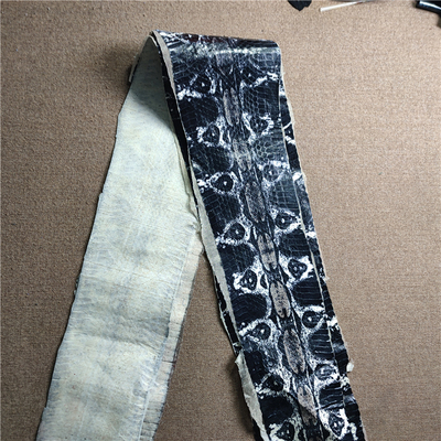 Diy Natuurlijke Slangenhuid Leer Stof Met Zeldzame Huid 100-110x10cm: 120x11