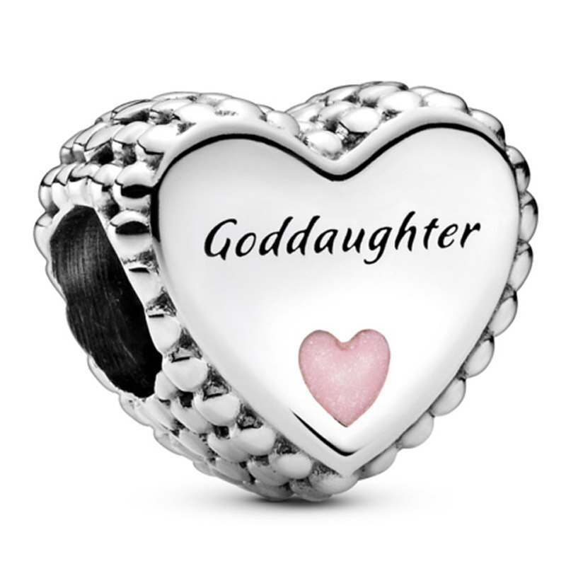 Fonkelende Sterren Sweet Home Goddaughter Hart Rode Nosed Reindeer Charm 925 Sterling Zilveren Kralen Fit Armband Diy Sieraden: 12