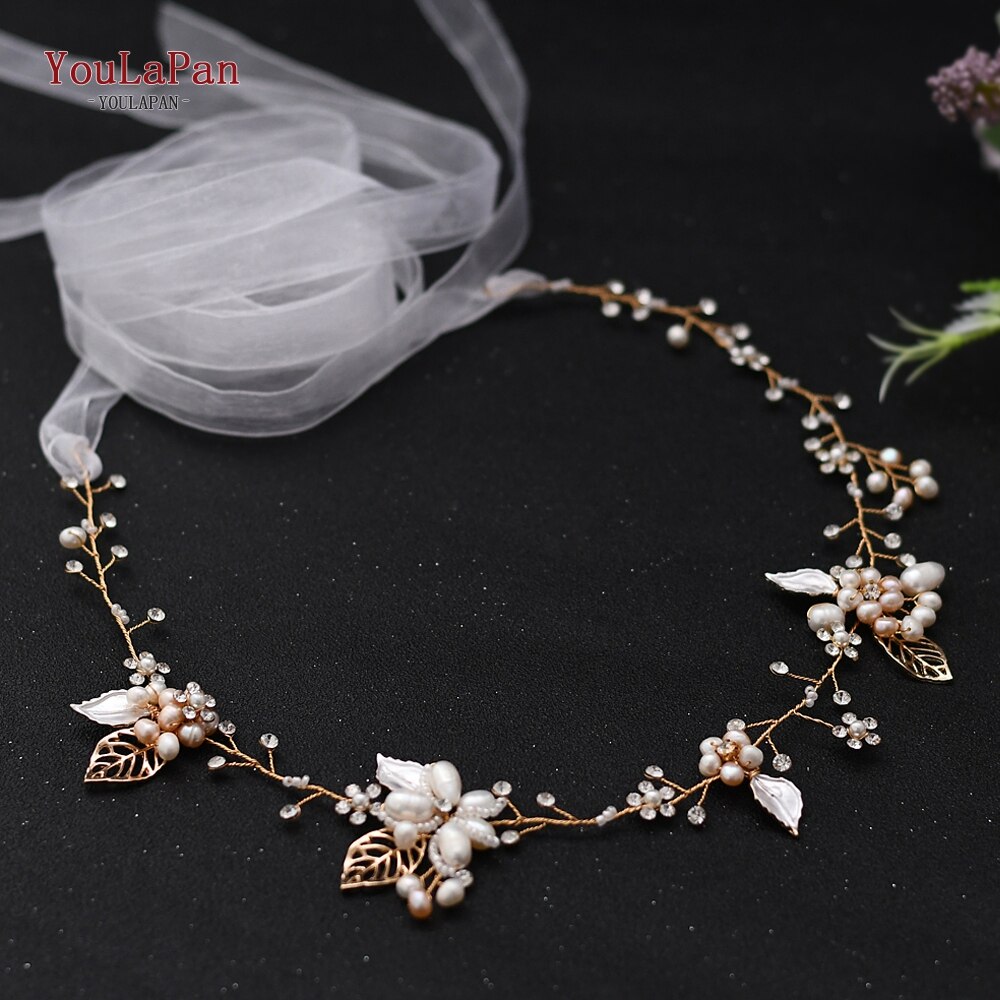 YouLaPan SH313 Rose Gold Diamond Belt Wedding Dress Belts Bridal Sashes Decorative Belts for Women Dresses Belt: White organza