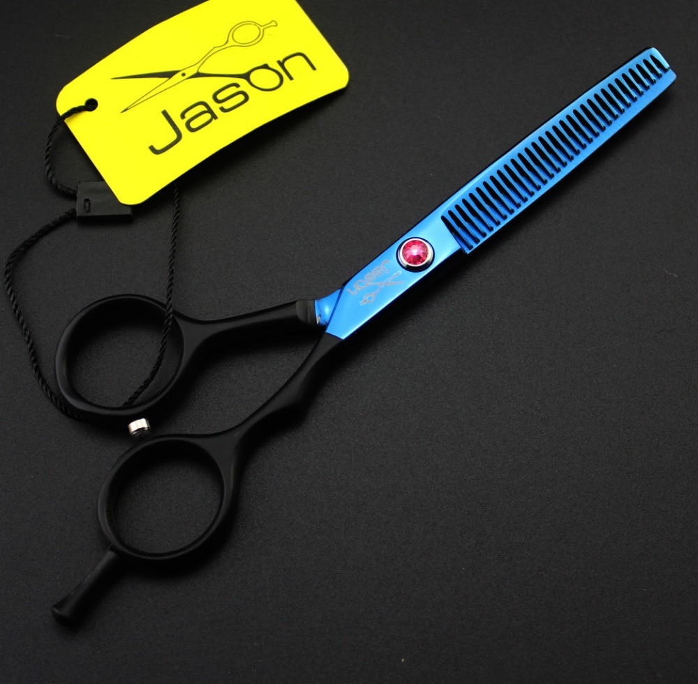 323# 5.5'' Brand Jason TOP GRADE Hairdressing Scissors 440C Barbers Cutting Scissors Thinning Shears Hair Scissors