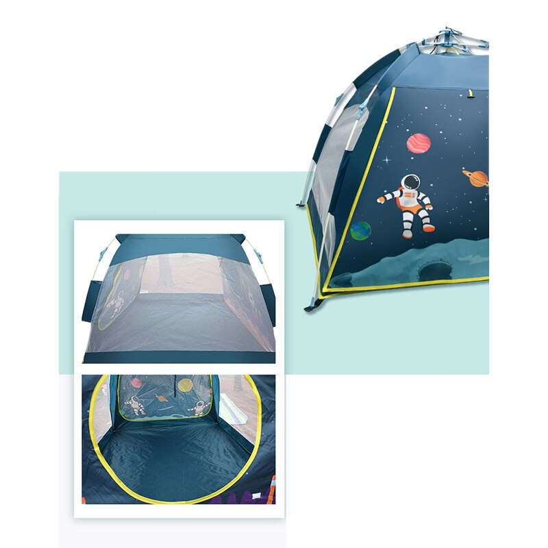 su Tenda Giochi per Bambini Tenda Giocattolo Casa interno e all'aperto Tenda Del bambino Pieghevole di Campeggio Portatile Gioco di Casa per I Bambini