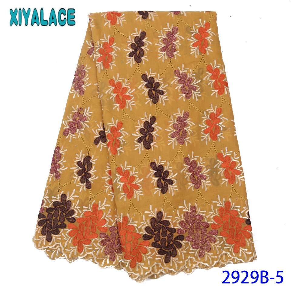 Afrikanischen stoff spitze , Neueste Grün Baumwolle spitze mit Diamanten, spitze Afrikanischen stoff für frauen KS2929B-4