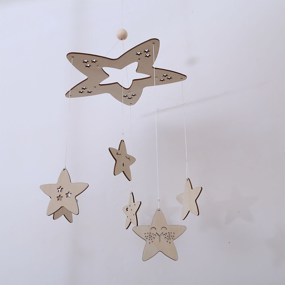 Baby Baby Rasseln Mobilen Holz Perlen Windspiele Glocke Spielzeug Für Kinder Zimmer Bett Hängen Dekor Zelt Decor Fotografie Requisiten