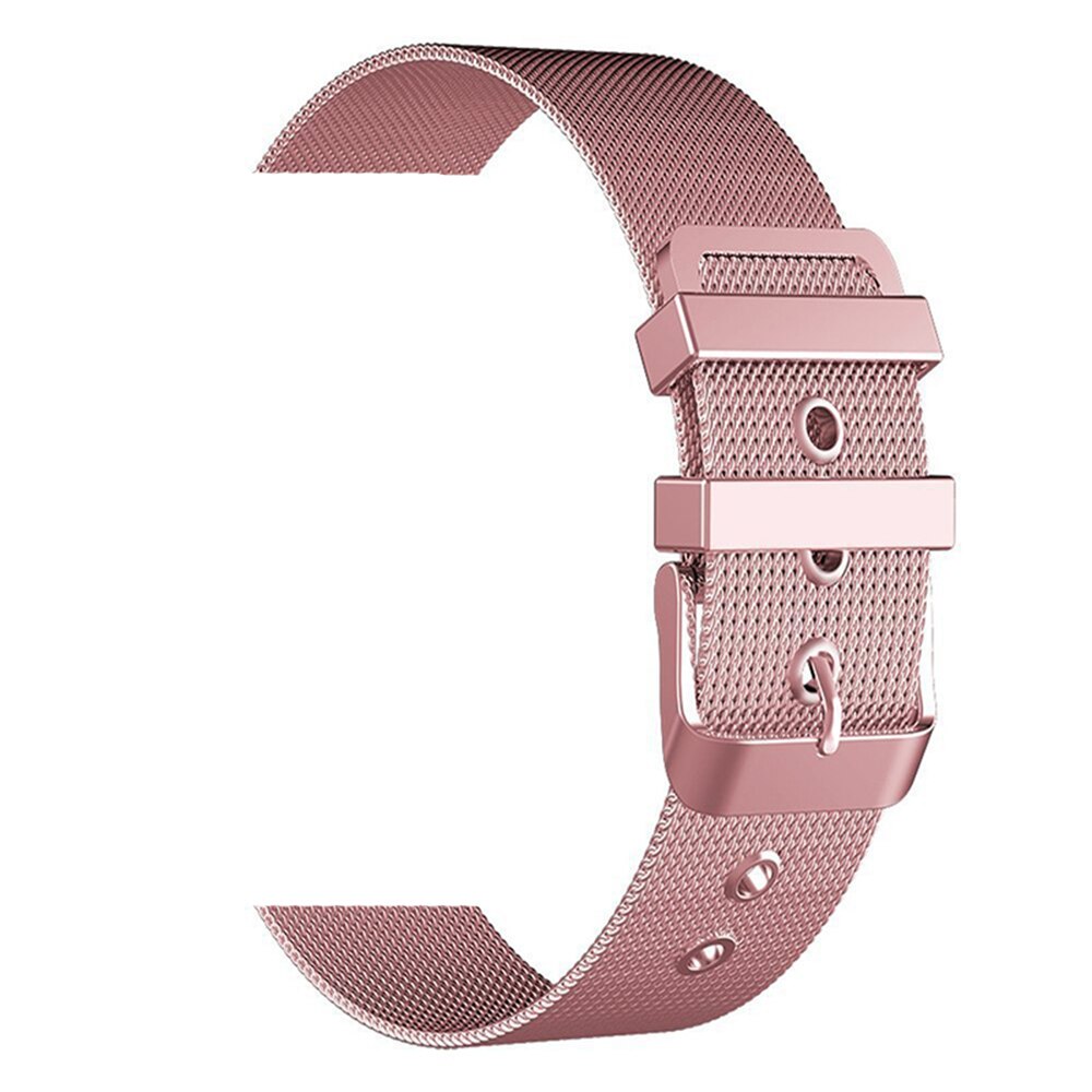20Mm Horlogeband Rose Roze Rvs Voor Garmin Fenix 5S Strap Wrist Band Metalen Magnetische Sluiting Horlogeband