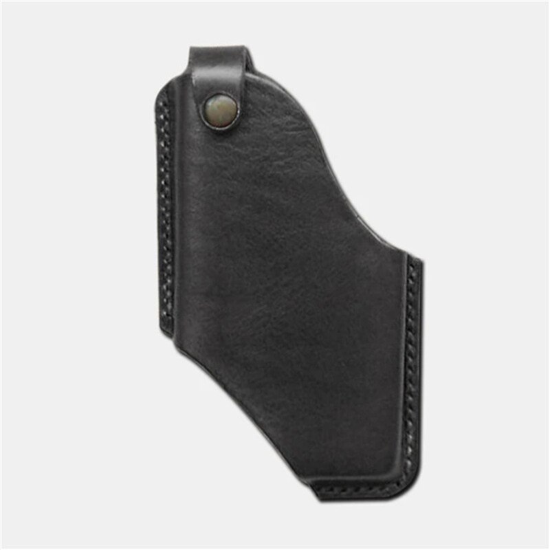 LKEEP PU Waist Black Bag Men Waist Pack Waist Bag Funny Pack Belt Bag Men Chain Waist Bag For Phone Pouch