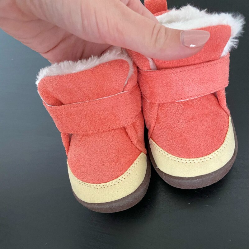 1-4 anni stivali da bambino per bambini inverno neonate ragazzi stivali da neve caldo peluche fondo esterno antiscivolo stivali per bambini scarpe per bambini