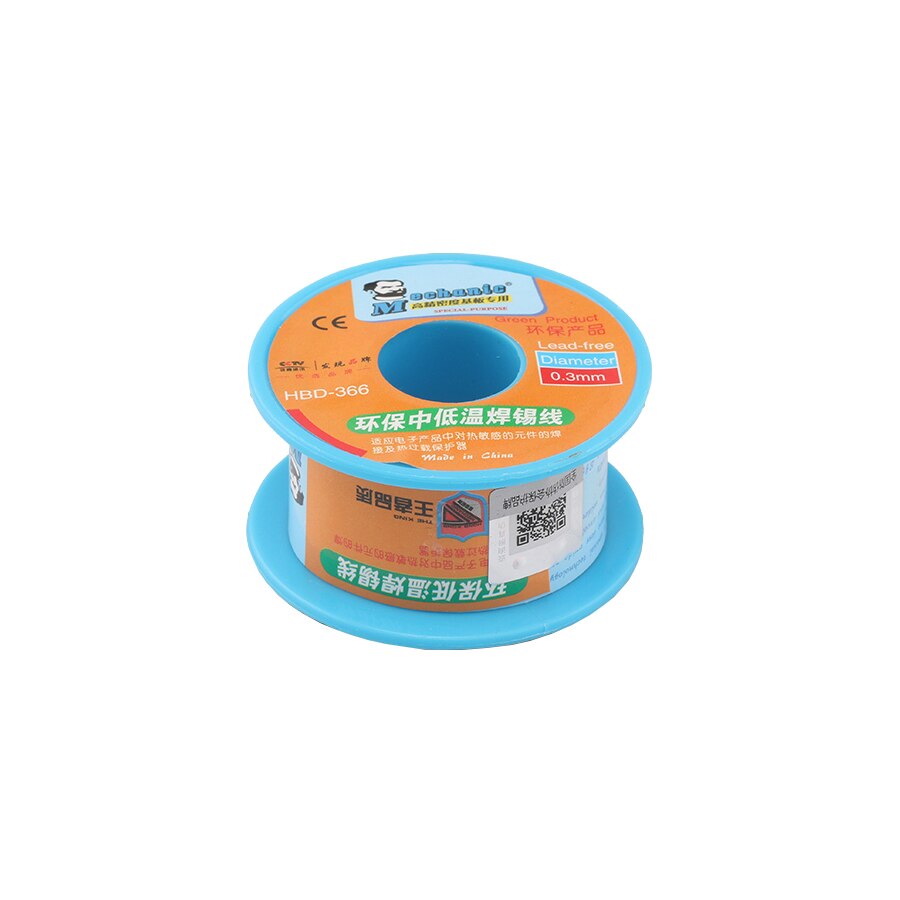 MECHANIC 100g Lead Free solder wire Rosin Core 210℃ Melting Point Soldering wire
