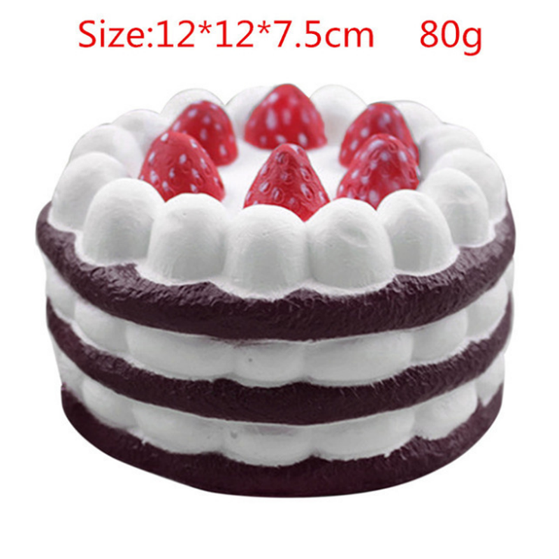 8 ~ 14Cm Leuke Voedsel Stress Relief Speelgoed Mooie Squishy Cake Vorm Squeeze Speelgoed Nieuwkomers: Style 1 G