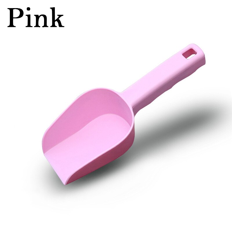 Plastic Garden Shovel Garden Tools Plant Hand Shovel Bonsai Soils Succulent Soil Shovel Spoon Flower Gardening Shovel Soil Cup: S / Pink