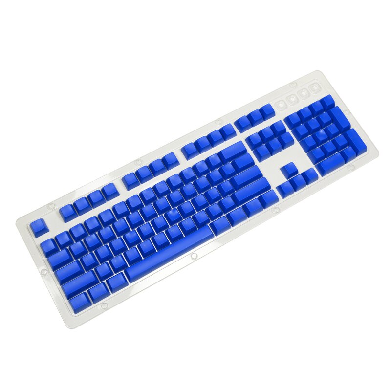 104 Key SA keycap Height Profile PBT Profile CARBON ZEALER Keycaps Backlit For Cherry mx Switch Mechanical Keyboard Cross Shaft: Blue