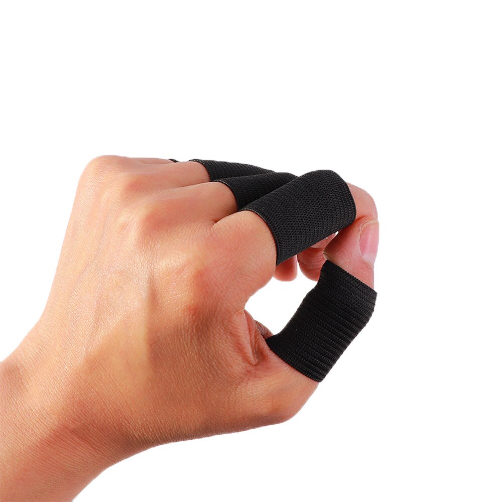 10 Stks/set Sport Beschermende Vinger Cover Stretchy Bescherming Hand Guards Basketbal Antislip Vinger Protector Covers