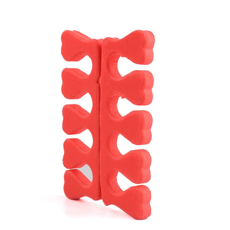 100Pcs Soft Foam Sponge Toe Separators Popular Finger Separator Dividers Nail Art Manicure Pedicure Nail Gel Tools #3374