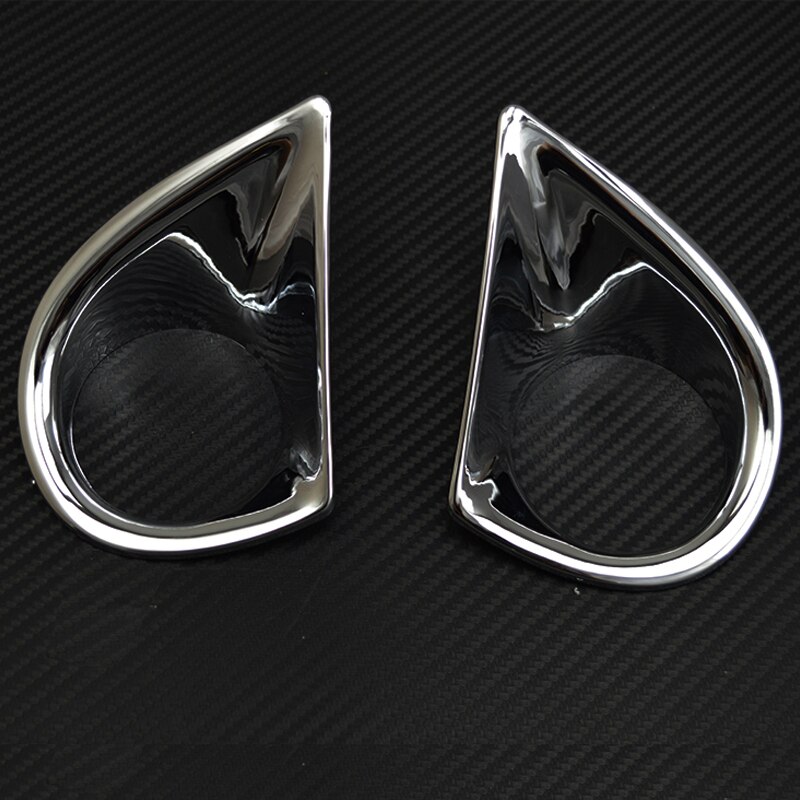 Nadające się robić Mitsubishi Outlander sport ASX RVR 2013-2016 ABS samochód akcesoria tylna lampa przeciwmgielna pokrywa wykończenia 2 sztuk