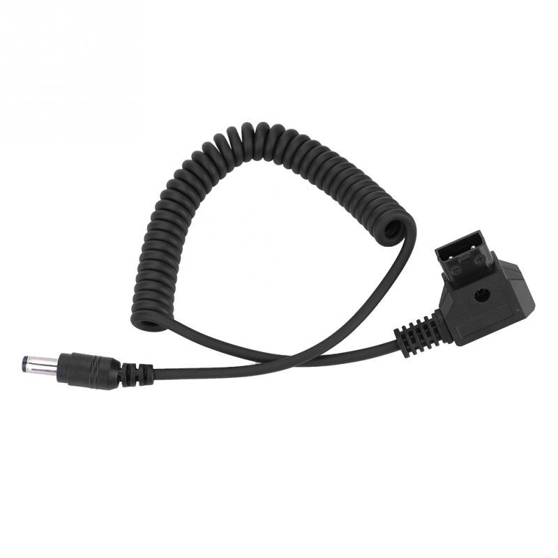 D-Tap Male to DC2.1 Cable 5.5x2.5mm for DSLR Power V-Mount Anton Battery