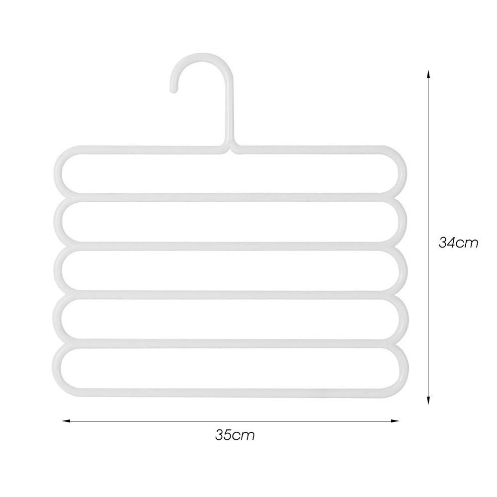 3 Stuks Kleding Rek Hangers Voor Broek Non Slip Droog Rek Multifunctionele Broek Hanger Tie Sjaals Riem Handdoek Multi